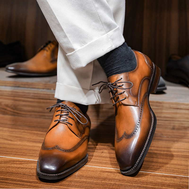 Handmade British Business Dress Shoes